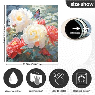 Foto 5 | Foto 5 | Funda Magnética Para Lavavajillas Jiponi Bright Flower Butterfly - Venta Internacional.