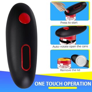 Foto 5 | Foto 5 | Abridor De Latas Eléctrico Ailibote Black996 Para Personas Mayores Con Artritis - Venta Internacional.