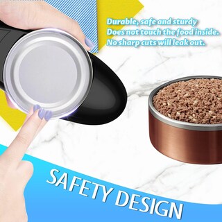 Foto 6 | Foto 6 | Abridor Eléctrico De Latas Ailibote Sin Bordes Afilados De Un Solo Toque Negro - Venta Internacional.