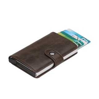 Foto 1 | Foto 1 | Tarjetero De Piel Minimalista Para Hombre Y Mujer - Venta Internacional.