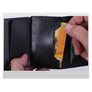 Foto 2 | Foto 2 | Tarjetero De Piel Minimalista Para Hombre Y Mujer - Venta Internacional.