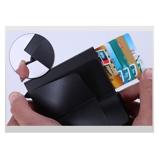 Foto 3 | Foto 3 | Tarjetero De Piel Minimalista Para Hombre Y Mujer - Venta Internacional.