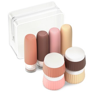 Foto 1 | Foto 1 | Botellas De Viaje Mrsdry Paquete De 8 Unidades 90 Ml Con Bolsa Transparente De Silicona - Venta Internacional.