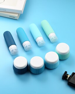 Foto 7 | Foto 7 | Botellas De Viaje Mrsdry Paquete De 8 Unidades 90 Ml Con Bolsa Transparente De Silicona - Venta Internacional.