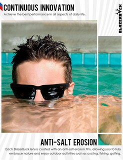 Foto 7 | Foto 7 | Lentes De Repuesto Blazerbuck Para Rayban Meta Wayfarer Rw4008 - Venta Internacional.