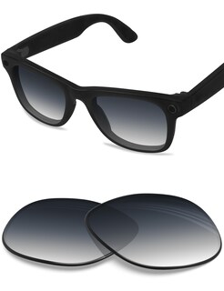 Foto 1 | Foto 1 | Lentes De Repuesto Blazerbuck Antisal Polarizadas Para Rayban Meta Wayfarer Rw4008 53 Mm Gris Degradado - Venta Internacional.