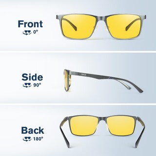 Foto 2 | Foto 2 | Gafas De Sol Bircen Polarizadas Con Protección Uv400 Para Hombre - Venta Internacional.