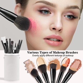 Foto 2 | Foto 2 | Set De Brochas De Maquillaje Luxbru  20 Unidades  Con Funda De Viaje Y 2 Bolsas De Polvo - Venta Internacional.