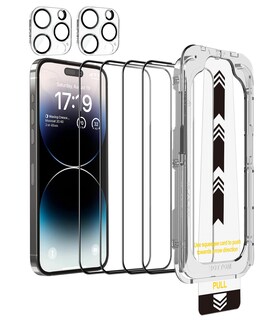 Foto 1 | Foto 1 | Protector De Pantalla Igluz Para Iphone 14 Pro Con Lente De Cámara Paquete De 4 - Venta Internacional.