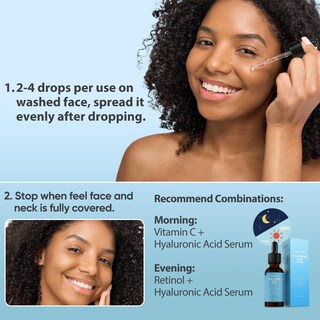 Foto 7 | Foto 7 | Sérum +1 Herolabs De Ácido Hialurónico De Bajo Peso Molecular Con Vitamina C 60 Ml - Venta Internacional.