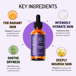 Foto 2 | Foto 2 | Sérum De Ácido Hialurónico Eve Hansen 60 Ml Con Vitamina C + E - Venta Internacional.