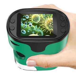 Foto 1 | Foto 1 | Microscopio Portátil Bebang 1000x 4k Con Pantalla De 2.0 Pulgadas Para Niños Color Verde - Venta Internacional.