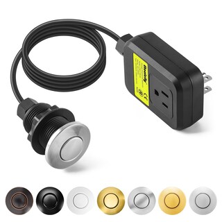 Foto 1 | Foto 1 | Kit De Interruptores De Aire Para Triturador De Basura Etoolcity De Acero Inoxidable - Venta Internacional.