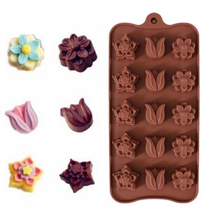 Foto 1 | Foto 1 | Molde De Silicona Para Flores De Chocolate - Venta Internacional.