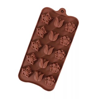 Foto 2 | Foto 2 | Molde De Silicona Para Flores De Chocolate - Venta Internacional.