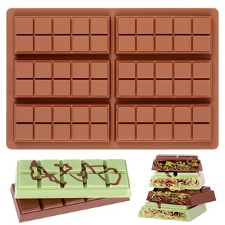 Foto 1 | Foto 1 | Molde Primario Para Barras De Chocolate Silicona Antiadherente Dubai Pistacho - Venta Internacional.