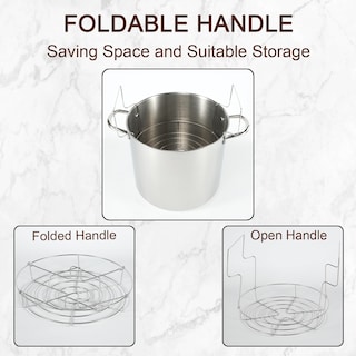 Foto 3 | Foto 3 | Stock Pot Greatchef De Acero Inoxidable De 20 Litros Con Rejilla Para Conservas - Venta Internacional.
