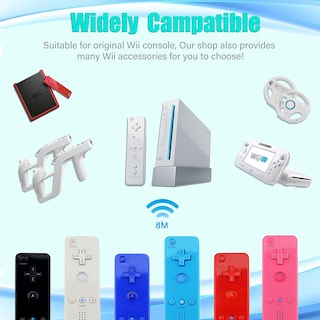 Foto 5 | Foto 5 | Controladores De Wii Techken Motion Plus 2 Paquetes Con Nunchucks - Venta Internacional.