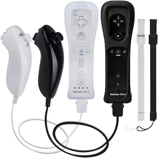 Foto 1 | Foto 1 | Paquetes De 2 Mandos Wii Motion Plus Con Nunchucks Techken - Venta Internacional.