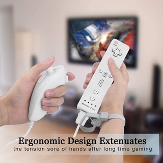 Foto 4 | Foto 4 | Paquetes De 2 Mandos Wii Motion Plus Con Nunchucks Techken - Venta Internacional.