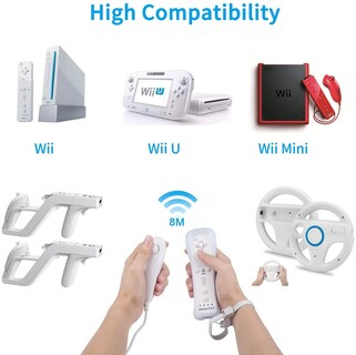Foto 5 | Foto 5 | Paquetes De 2 Mandos Wii Motion Plus Con Nunchucks Techken - Venta Internacional.