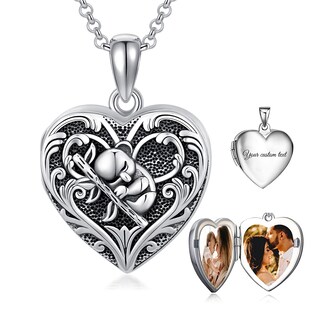 Foto 1 | Foto 1 | Collar Soulmeet Con Forma De Corazón Con Medallón De Pequeño Koala Plateado - Venta Internacional.