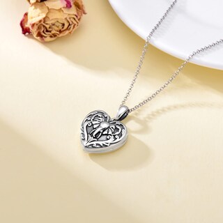 Foto 3 | Foto 3 | Collar Soulmeet Con Medallón De Elefante En Forma De Corazón De Plata 925 - Venta Internacional.