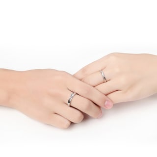 Foto 2 | Foto 2 | Anillo Ajustable Para Parejas Con Ilusiones Amorosas De Plata 925 - Venta Internacional.