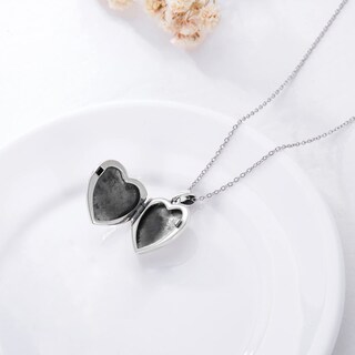 Foto 3 | Foto 3 | Collar Soulmeet Con Medallón De Mariposa En Forma De Corazón De Plata 925 - Venta Internacional.
