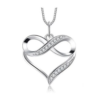 Foto 1 | Foto 1 | Collar Con Colgante En Forma De Corazón De Plata 925 Con Cadena Para Mujer - Venta Internacional.
