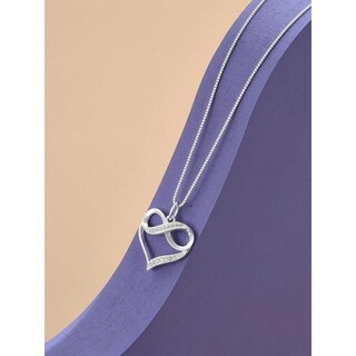 Foto 4 | Foto 4 | Collar Con Colgante En Forma De Corazón De Plata 925 Con Cadena Para Mujer - Venta Internacional.