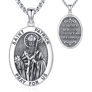 Foto 1 | Foto 1 | Collar Loove De Plata De Ley De San Patricio Para Hombre - Venta Internacional.