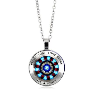 Foto 1 | Foto 1 | Collar Con Colgante Tony Stark De Iron Man Endgame Para Hombre - Venta Internacional.