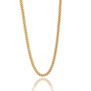 Foto 1 | Foto 1 | Collar De Eslabones Cubanos Para Hombre Monily 6 Mm 66 Cm Acero Inoxidable - Venta Internacional.