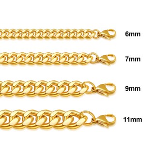 Foto 3 | Foto 3 | Collar De Eslabones Cubanos Para Hombre Monily 6 Mm 66 Cm Acero Inoxidable - Venta Internacional.