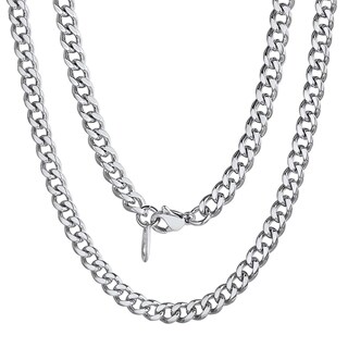 Foto 1 | Foto 1 | Collar De Cadena Chainspro De Acero Inoxidable Cubano De 66 Cm Para Hombre - Venta Internacional.
