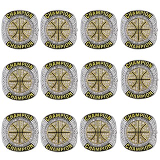 Foto 1 | Foto 1 | Anillos De Campeonato De Baloncesto Chxixue Paquete De 12 Tamaños 7-14 - Venta Internacional.