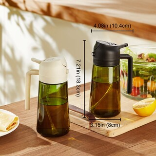 Foto 6 | Foto 6 | Botella Dispensadora De Aceite De Oliva Trendplain Original 470 Ml Color Negro - Venta Internacional.