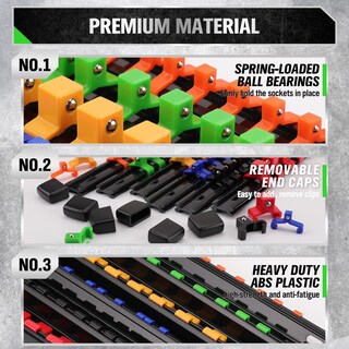 Foto 3 | Foto 3 | Set Organizador De Enchufes Swanlake De 18 Piezas Para Caja De Herramientas - Venta Internacional.