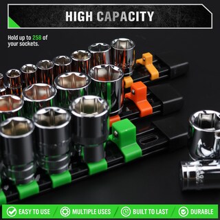 Foto 4 | Foto 4 | Set Organizador De Enchufes Swanlake De 18 Piezas Para Caja De Herramientas - Venta Internacional.