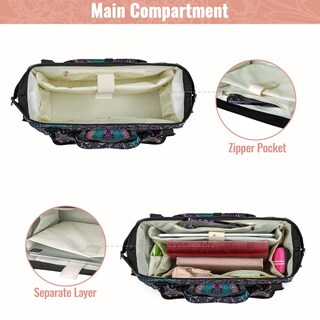 Foto 3 | Foto 3 | Bolsa Para La Biblia Lodrid Con Múltiples Bolsillos Para Hombres Y Mujeres - Venta Internacional.