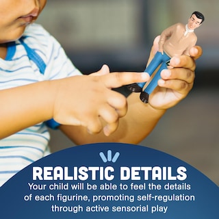 Foto 5 | Foto 5 | Set De Figuras De Juguete Cre8tive Minds Marvel Education Hispanic - Venta Internacional.