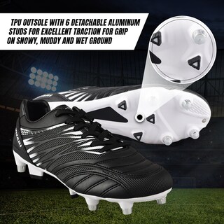 Foto 2 | Foto 2 | Zapatos De Fútbol Vizari Valencia Sg Soft Ground Para Hombre Negros - Venta Internacional.