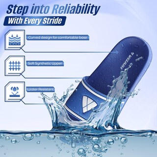 Foto 4 | Foto 4 | Sandalias Soccer Slide Vizari Ss Para Adultos Y Adolescentes - Azul - Venta Internacional.