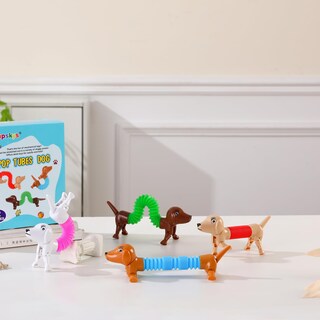 Foto 3 | Foto 3 | Juguetes Sensoriales Pop Tubes Para Perros Robots Y Perros Inquietos Para Niños - Venta Internacional.