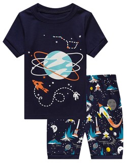 Foto 1 | Foto 1 | Conjunto De Pijama Family Feeling Space 100% Algodón Para Niños 3t - Venta Internacional.
