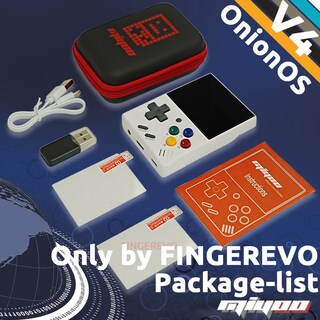Foto 7 | Foto 7 | Consola De Juegos Portátil Fingerevo Miyoo Mini V4 Con Funda Blanca - Venta Internacional.