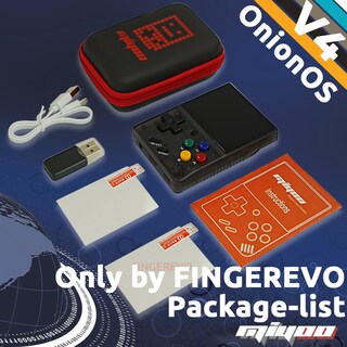 Foto 7 | Foto 7 | Consola De Juegos Portátil Fingerevo Miyoo Mini V4 Con Funda T-black - Venta Internacional.
