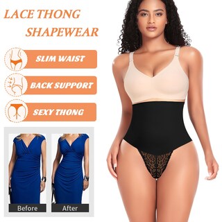 Foto 3 | Foto 3 | Tanga Shapewear Werena Tummy Control High Rise Black Xxl - Venta Internacional.