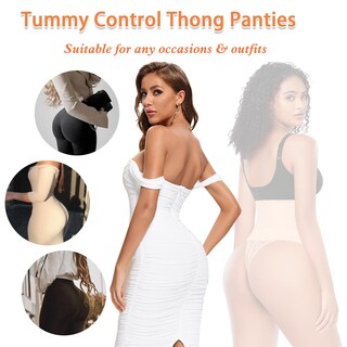 Foto 4 | Foto 4 | Tanga Shapewear Werena Tummy Control Para Mujer Color Beige Talla L - Venta Internacional.